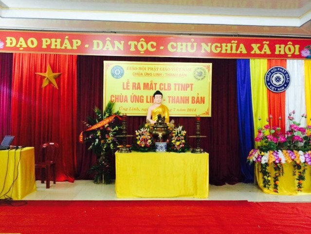 Thái Bình: Chùa Ứng Linh – Thanh Bản tổ chức lễ ra mắt CLB TTNPT
