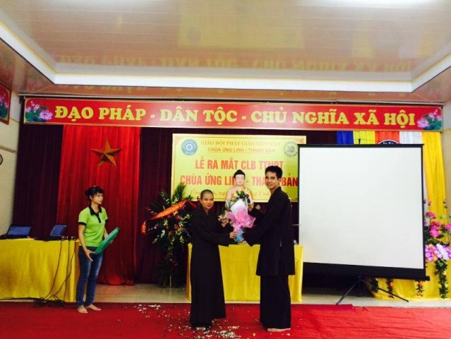Thái Bình: Chùa Ứng Linh – Thanh Bản tổ chức lễ ra mắt CLB TTNPT