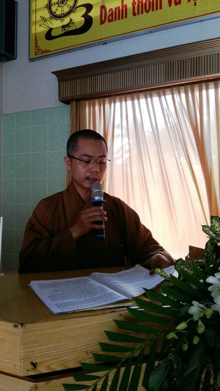 Tiền Giang: Hội nghị Sơ Kết Công Tác Phật Sự năm 2015 và Tổng Bế Giảng Khóa An Cư Kiết Hạ PL. 2559.