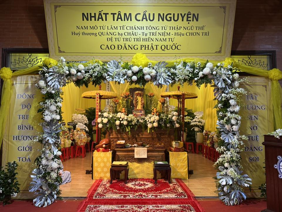 Điếu Thi tưởng niệm Cố TT Thích QUảng Châu