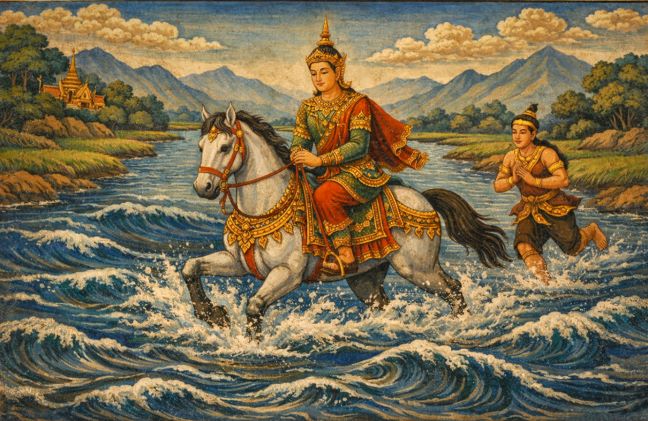 Lời chúc đi như một dòng sông