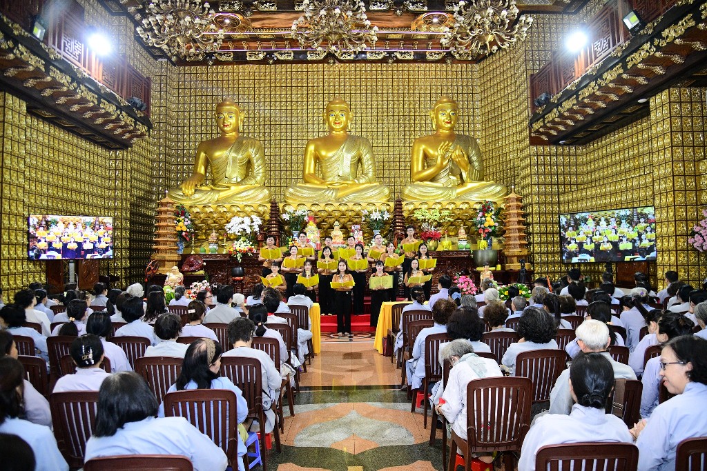 TP.HCM: Thượng tọa Thích Quang Thạnh giảng “Tu trong từng niệm” tại Khóa tu Ngày An Lạc chùa Giác Ngộ 