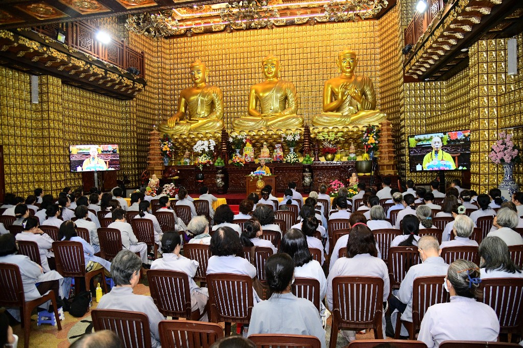 TP.HCM: Thượng tọa Thích Quang Thạnh giảng “Tu trong từng niệm” tại Khóa tu Ngày An Lạc chùa Giác Ngộ 