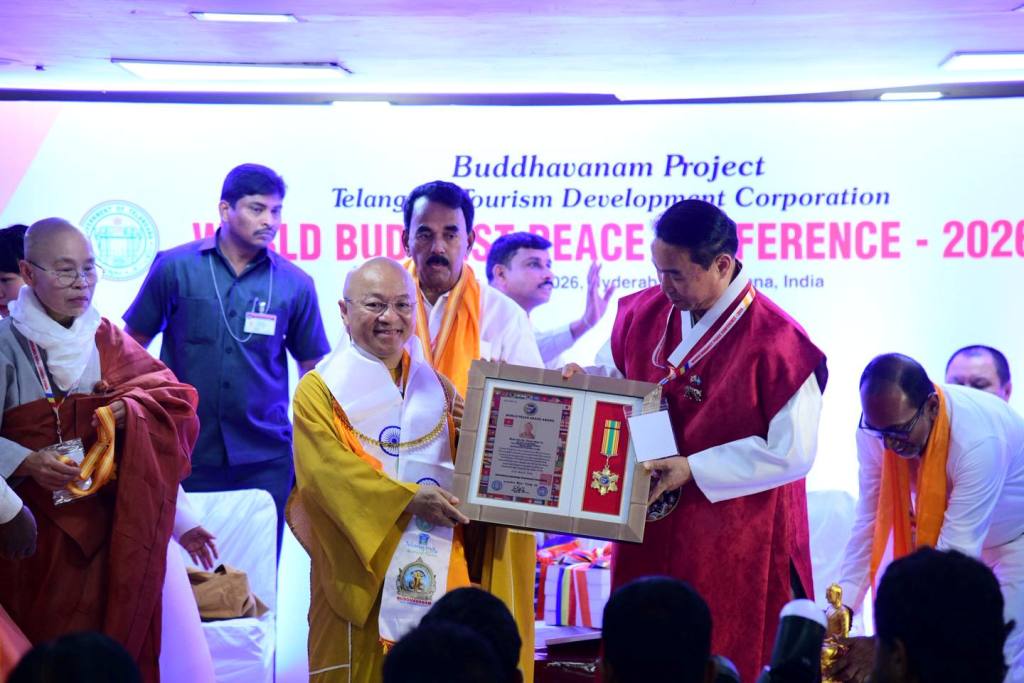 ẤN ĐỘ: KHAI MẠC HỘI NGHỊ PHẬT GIÁO THẾ GIỚI VÌ HÒA BÌNH 2026 TẠI HYDERABAD
