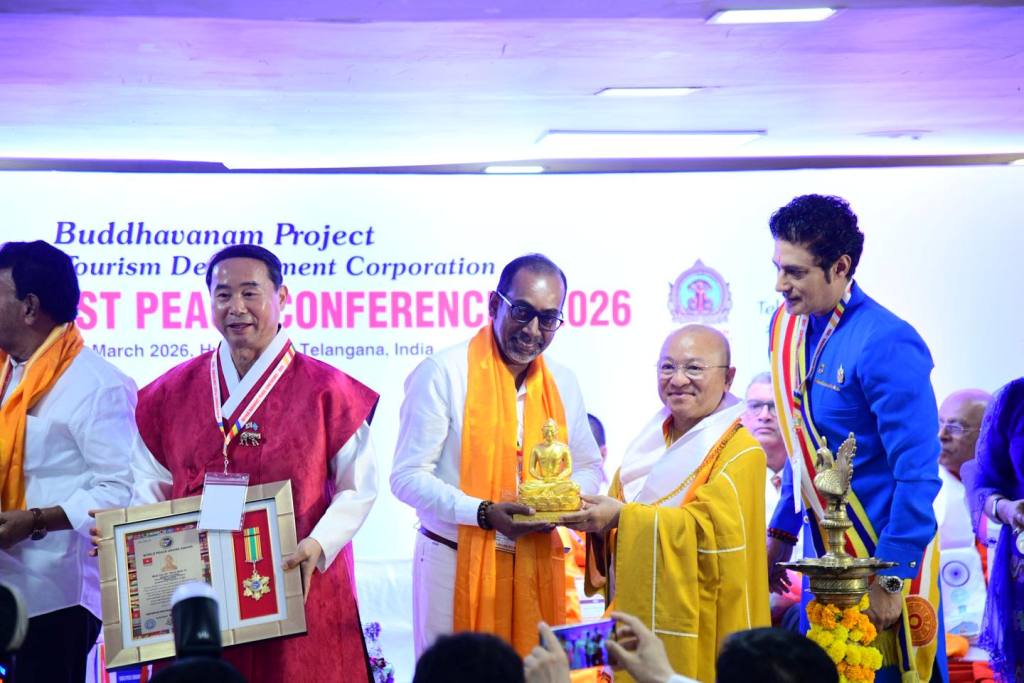 ẤN ĐỘ: KHAI MẠC HỘI NGHỊ PHẬT GIÁO THẾ GIỚI VÌ HÒA BÌNH 2026 TẠI HYDERABAD