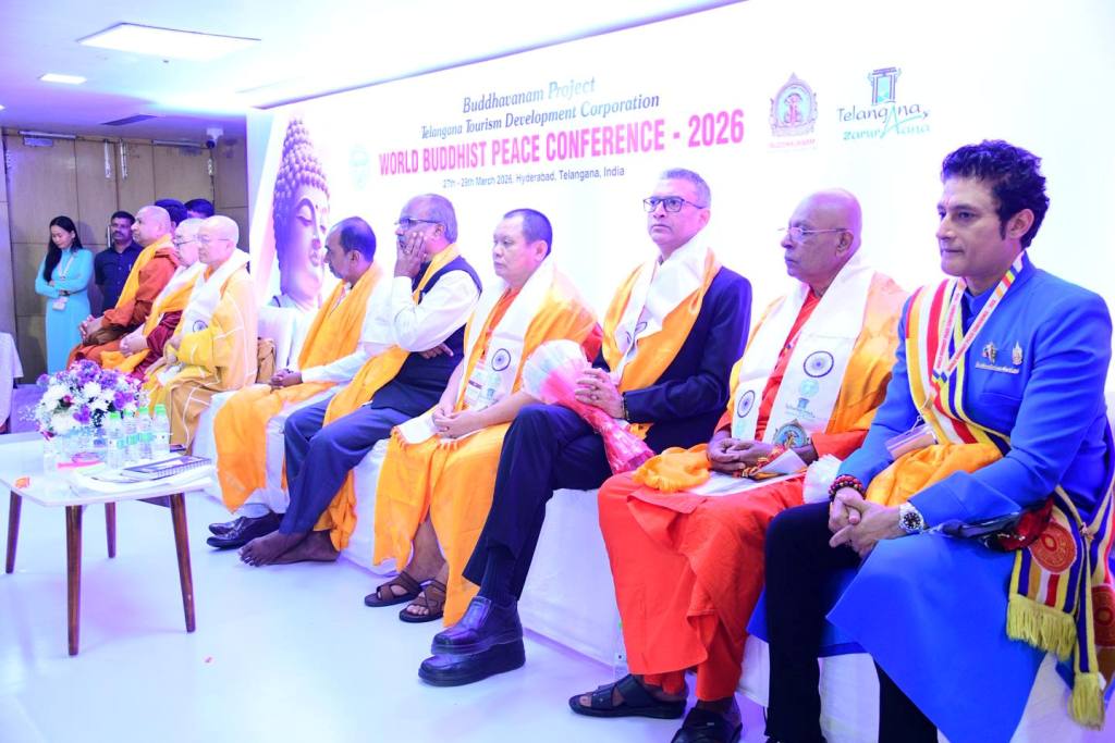 ẤN ĐỘ: KHAI MẠC HỘI NGHỊ PHẬT GIÁO THẾ GIỚI VÌ HÒA BÌNH 2026 TẠI HYDERABAD
