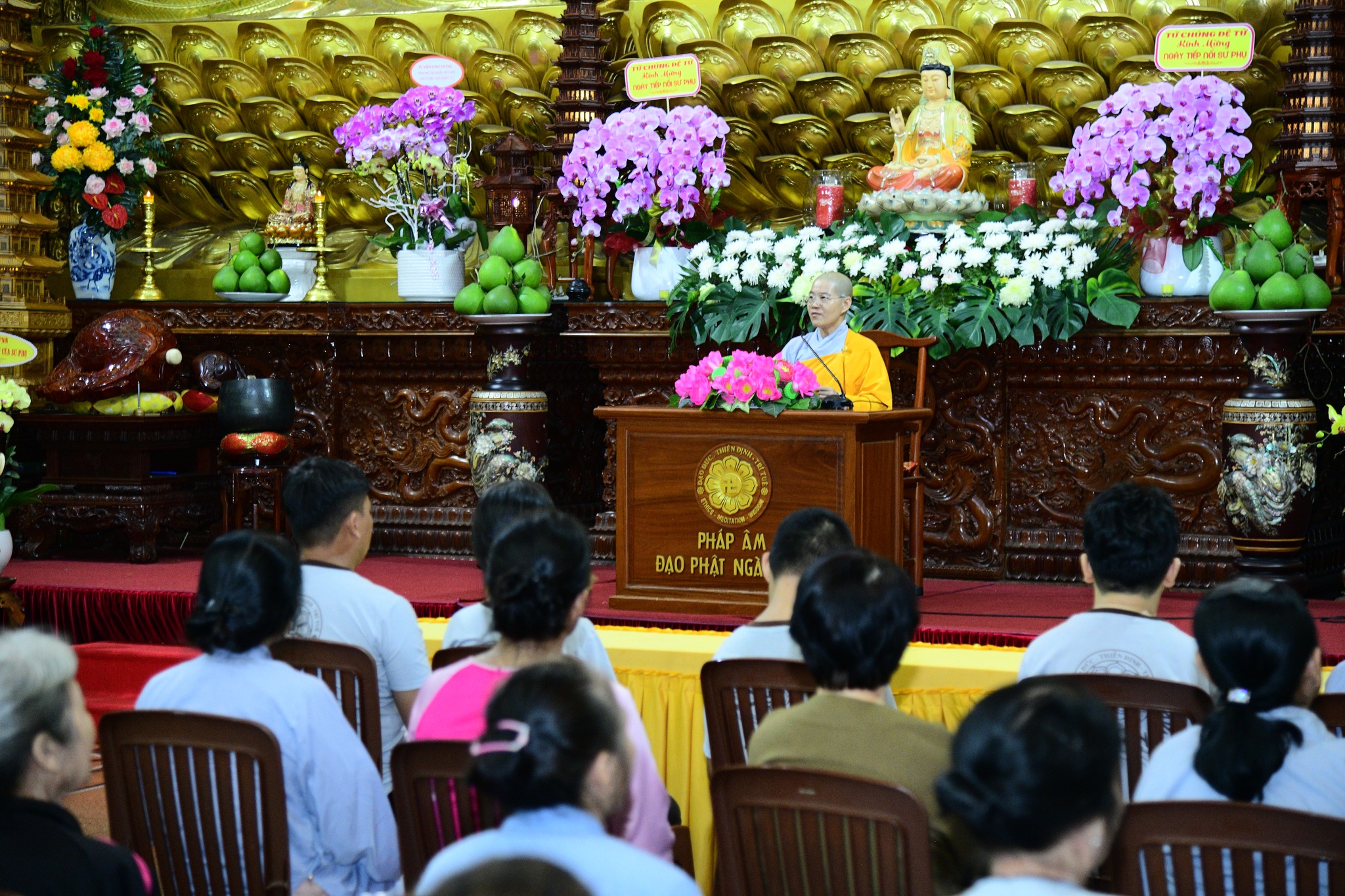 Pháp thoại “Duy Tuệ Thị Nghiệp” do Sư Cô Thích Nữ Liên Thảo thuyết giảng tại Khóa tu Ngày An Lạc – Chùa Giác Ngộ (Buổi chiều)