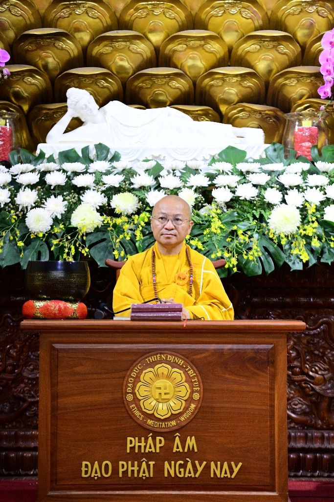 LỄ TƯỞNG NIỆM ĐỨC PHẬT NHẬP NIẾT-BÀN VÀ MỪNG NGÀY TIẾP NỐI LẦN THỨ 58 CỦA SƯ PHỤ THÍCH NHẬT TỪ: THẮP SÁNG TINH THẦN TRI ÂN VÀ TIẾP NỐI CHÁNH PHÁP