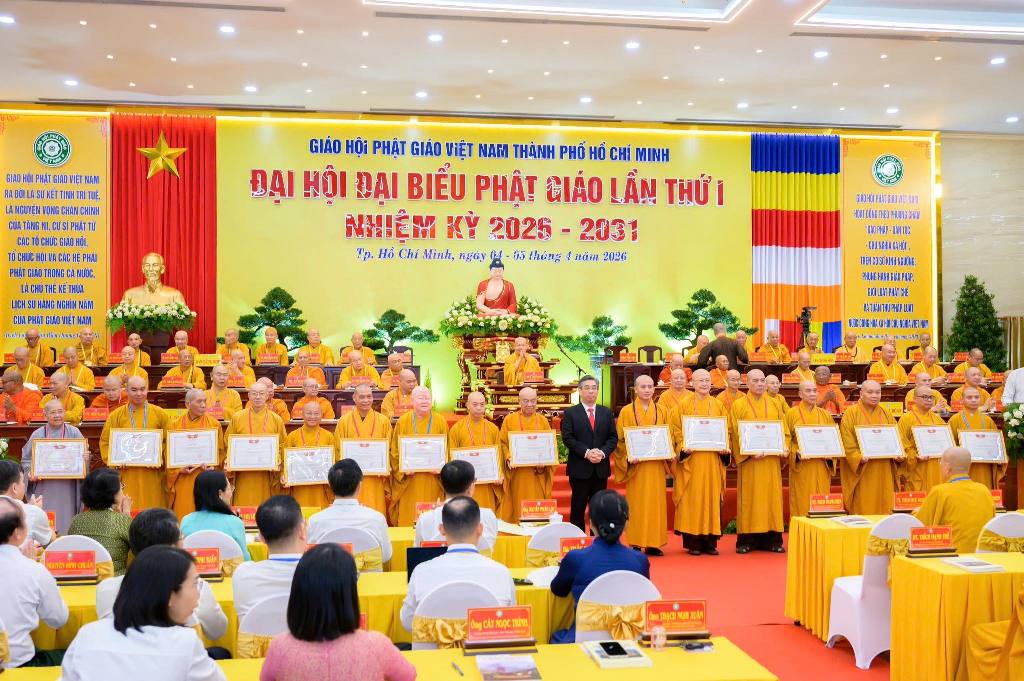 Ra mắt Ban Thường trực Ban Trị sự GHPGVN TP.HCM nhiệm kỳ 2026–2031, TT. Nhật Từ tái đảm nhiệm vai trò Phó Trưởng ban Trị sự 