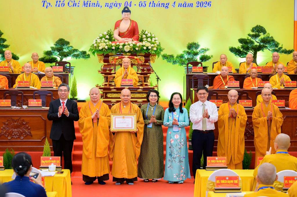 Ra mắt Ban Thường trực Ban Trị sự GHPGVN TP.HCM nhiệm kỳ 2026–2031, TT. Nhật Từ tái đảm nhiệm vai trò Phó Trưởng ban Trị sự 