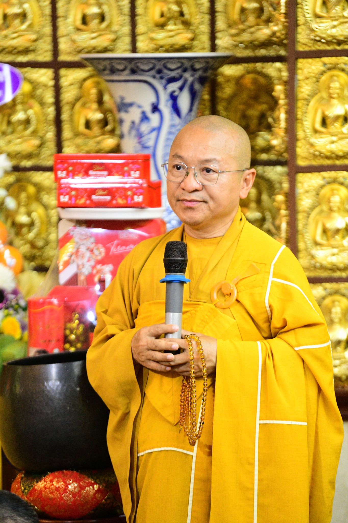 CHÙA GIÁC NGỘ: TRANG NGHIÊM LỄ TƯỞNG NIỆM CỤ ÔNG TRẦN NGỌC ANH - THÂN SINH CỦA TT. THÍCH NHẬT TỪ