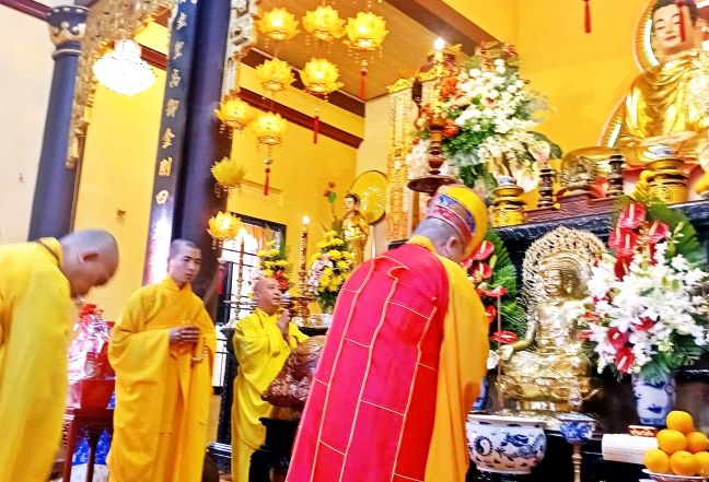 Khánh Hòa: Lễ húy nhật Tổ khai sơn  & tưởng niệm tri ân chư tôn đức trụ trì, các bậc tiền nhân hữu công  tại chùa Thiên Phước - Xã Diên Điền 