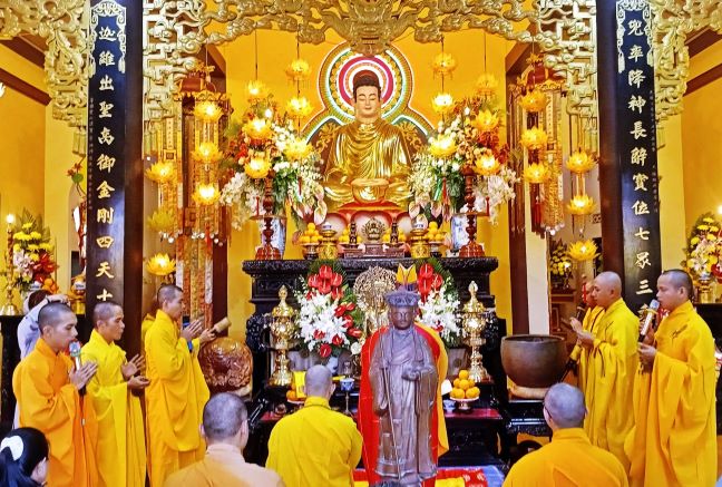 Khánh Hòa: Lễ húy nhật Tổ khai sơn  & tưởng niệm tri ân chư tôn đức trụ trì, các bậc tiền nhân hữu công  tại chùa Thiên Phước - Xã Diên Điền 