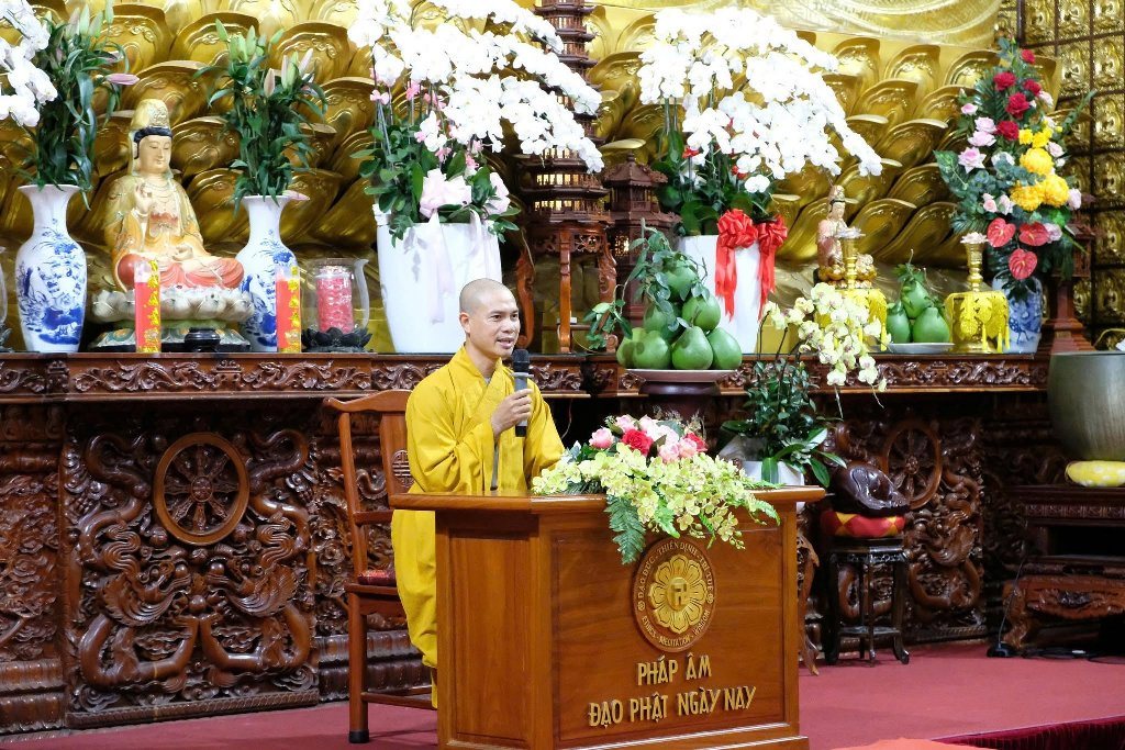 ĐẠI ĐỨC THÍCH TUỆ NHẬT CHIA SẺ CHỦ ĐỀ “CHUYỂN HÓA LỖI LẦM” TẠI KHÓA TU NGÀY AN LẠC