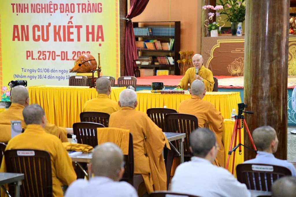 HT. THÍCH NHỰT HỶ: AN CƯ KIẾT HẠ LÀ MẠCH NGUỒN NUÔI LỚN ĐẠO LỰC TĂNG ĐOÀN