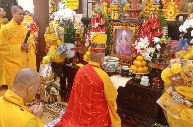 Khánh Hòa: Lễ húy nhật Tổ khai sơn  & tưởng niệm tri ân chư tôn đức trụ trì, các bậc tiền nhân hữu công  tại chùa Thiên Phước - Xã Diên Điền 