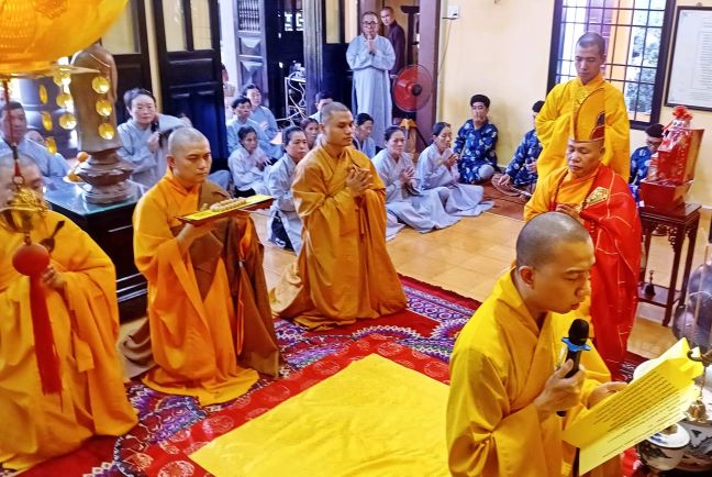 Khánh Hòa: Lễ húy nhật Tổ khai sơn  & tưởng niệm tri ân chư tôn đức trụ trì, các bậc tiền nhân hữu công  tại chùa Thiên Phước - Xã Diên Điền 