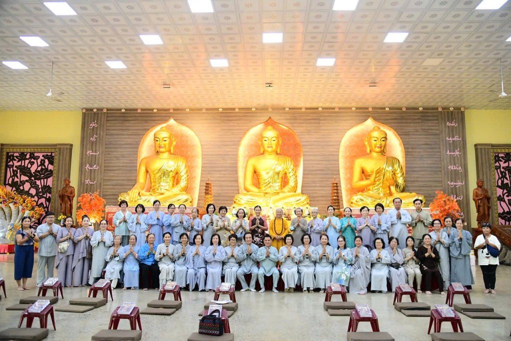 ĐẠO TRÀNG ĐẠO PHẬT NGÀY NAY CÚNG DƯỜNG TRAI TĂNG VÀ HỘ TRÌ AN CƯ TẠI CHÙA GIÁC NGỘ - ĐẤT ĐỎ (TP.HCM)