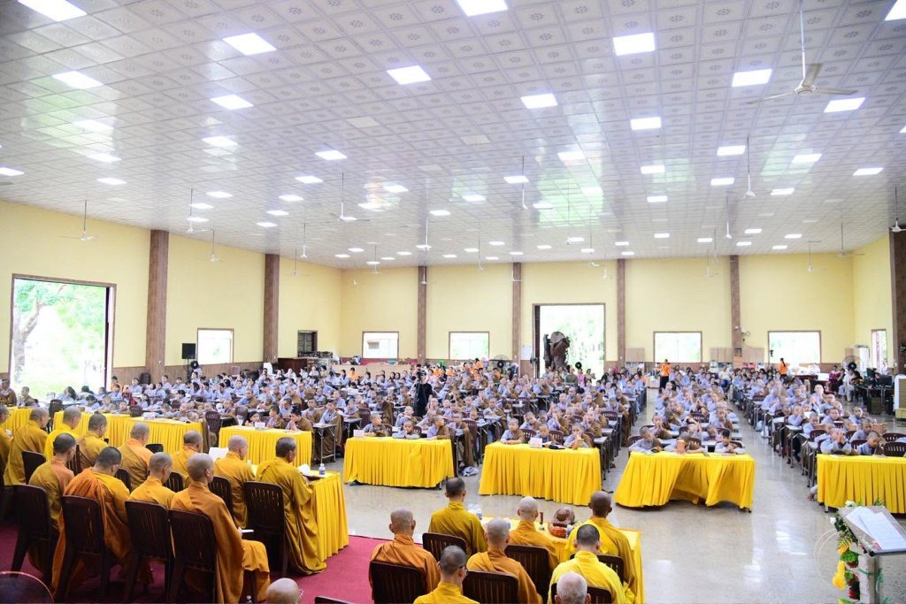 BẾ MẠC KHÓA TU XUẤT GIA BÁO HIẾU LẦN 5, KHÉP LẠI HÀNH TRÌNH TU HỌC Ý NGHĨA