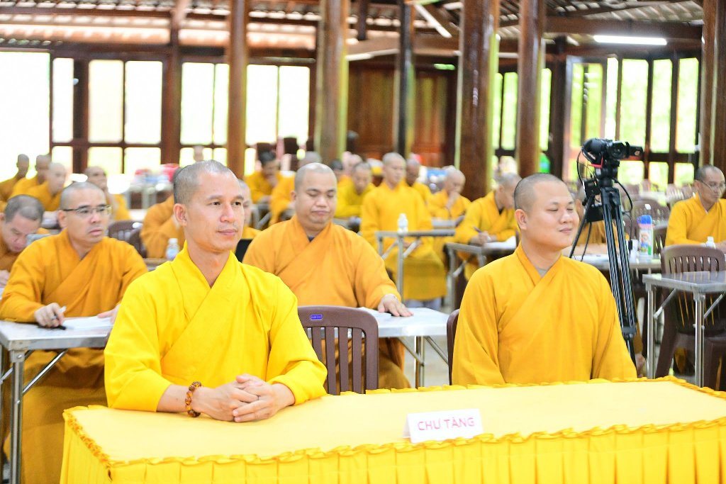 HẠ TRƯỜNG CHÙA GIÁC NGỘ: LẮNG SÂU LỜI DẠY VỀ TINH THẦN TÔN KÍNH TĂNG