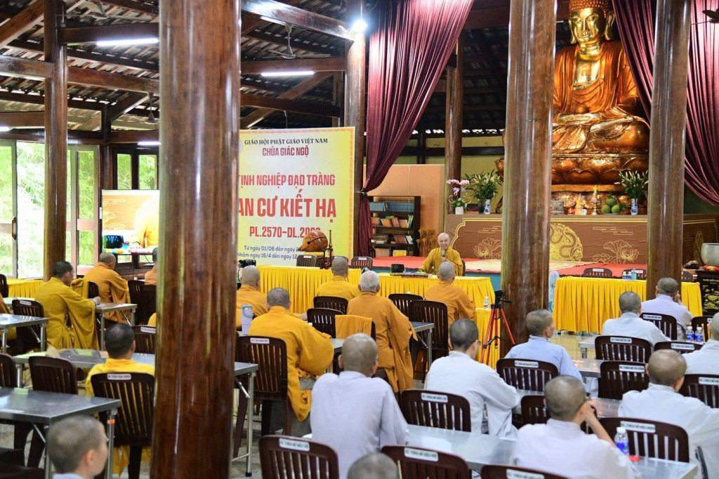 HT. THÍCH NHỰT HỶ: AN CƯ KIẾT HẠ LÀ MẠCH NGUỒN NUÔI LỚN ĐẠO LỰC TĂNG ĐOÀN