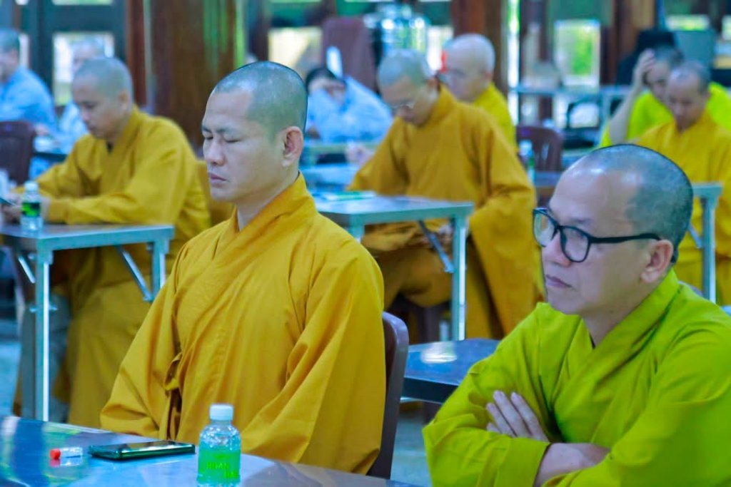 TT.TS. Thích Trí Định Chia Sẻ Pháp Thoại Tại Trường Hạ Chùa Giác Ngộ (xã Đất Đỏ, TP. HCM)