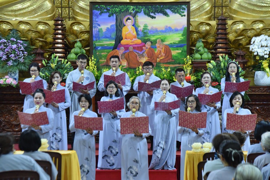 CHÙA GIÁC NGỘ TRANG NGHIÊM TƯỞNG NIỆM NGÀY ĐỨC PHẬT CHUYỂN PHÁP LUÂN