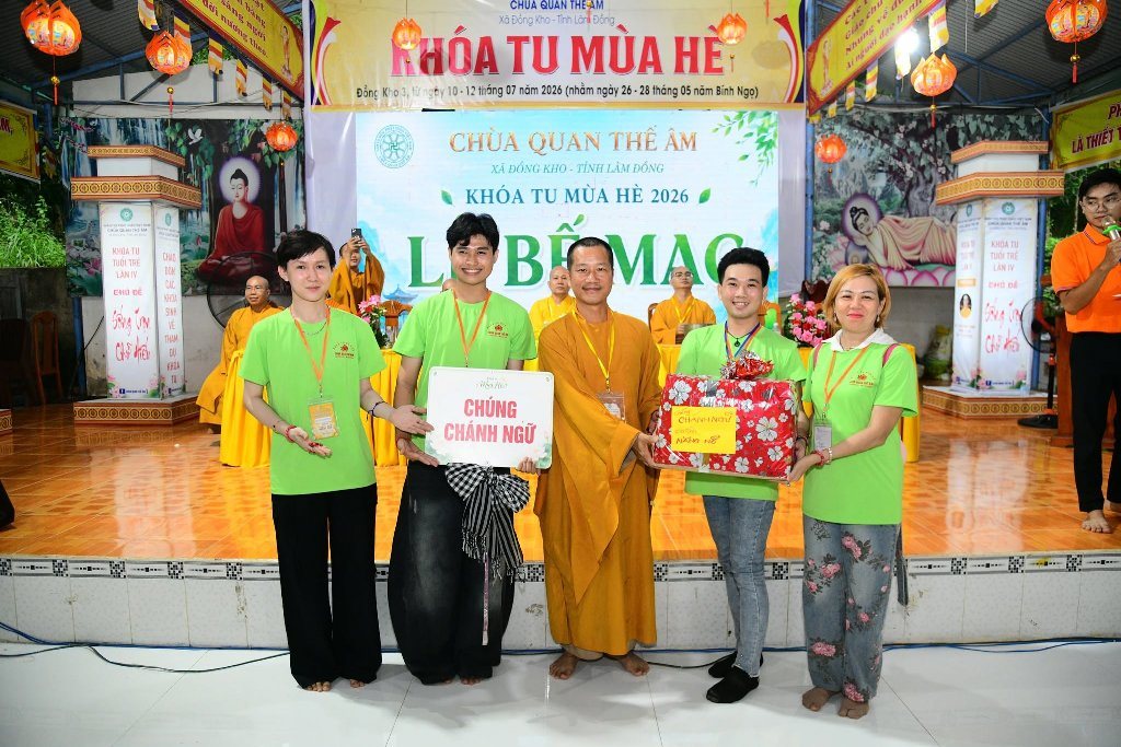 KHÉP LẠI KHÓA TU MÙA HÈ 2026: GIEO HẠT GIỐNG HIẾU HẠNH SAU BA NGÀY TU HỌC