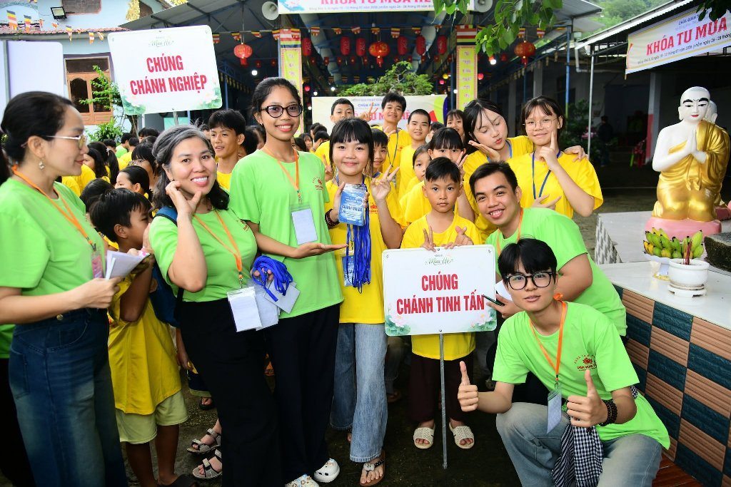 RỘN RÀNG CÔNG TÁC CHUẨN BỊ KHÓA TU MÙA HÈ “SỐNG TRỌN CHỮ HIẾU” LẦN IV TẠI CHÙA QUAN THẾ ÂM