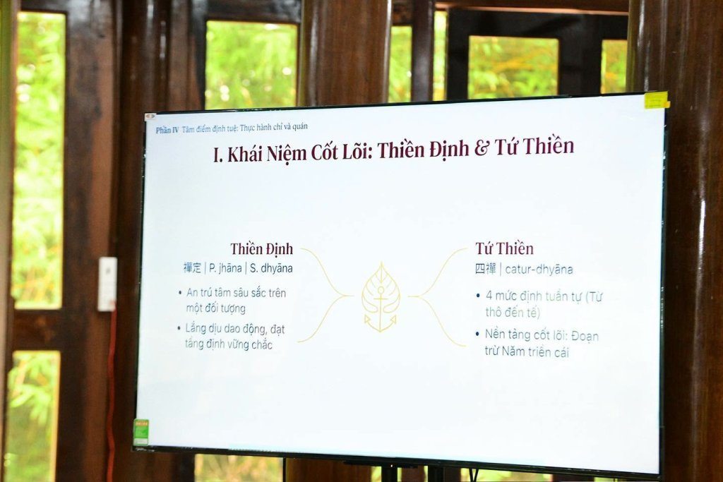 THỰC HÀNH BỐN THIỀN – NỀN TẢNG PHÁT TRIỂN ĐỊNH LỰC VÀ TRÍ TUỆ