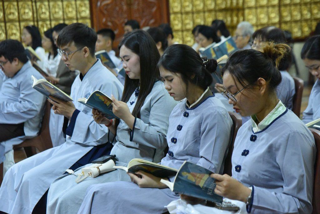 Lễ Quy Y Tam Bảo Tại Chùa Giác Ngộ: Bước Ngoặt Tâm Linh Và Lời Dặn Dò Từ Xa Của Thượng Tọa Thích Nhật Từ