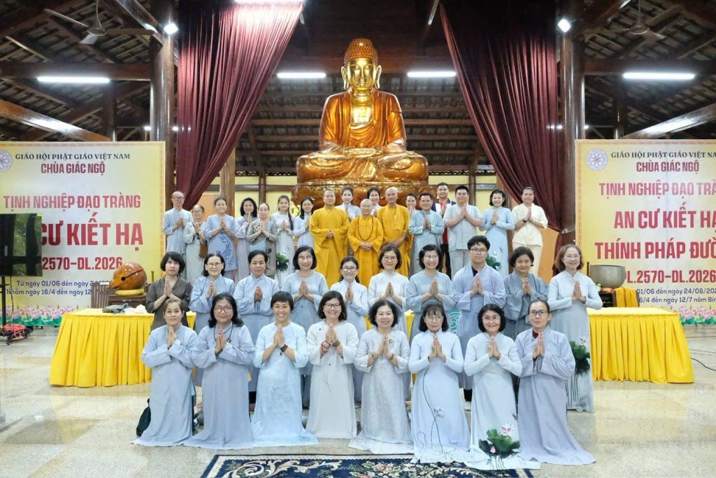 ĐẠO TRÀNG ĐẠO PHẬT NGÀY NAY CÚNG DƯỜNG TRƯỜNG HẠ CHÙA GIÁC NGỘ - ĐẤT ĐỎ (TP.HCM)