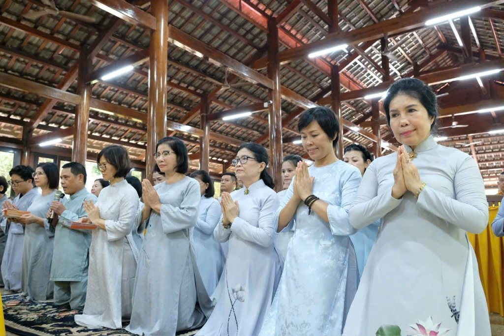 ĐẠO TRÀNG ĐẠO PHẬT NGÀY NAY CÚNG DƯỜNG TRƯỜNG HẠ CHÙA GIÁC NGỘ - ĐẤT ĐỎ (TP.HCM)