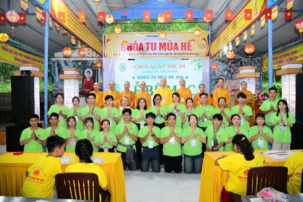 KHÉP LẠI KHÓA TU MÙA HÈ 2026: GIEO HẠT GIỐNG HIẾU HẠNH SAU BA NGÀY TU HỌC
