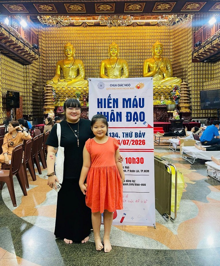 LAN TỎA THÔNG ĐIỆP “MỖI GIỌT MÁU CHO ĐI, MỘT CUỘC ĐỜI Ở LẠI”: CHÙA GIÁC NGỘ TỔ CHỨC KỲ HIẾN MÁU NHÂN ĐẠO LẦN THỨ 134
