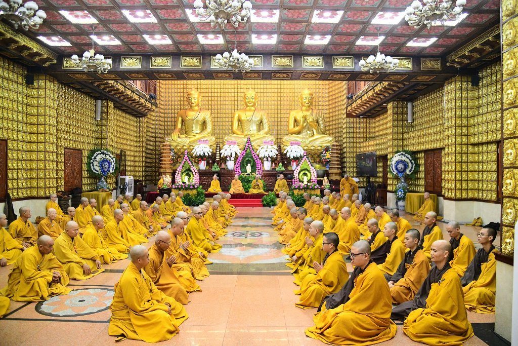 TP.HCM: HƠN 70 HÀNH GIẢ TÁC PHÁP AN CƯ KIẾT HẠ TẠI CHÙA GIÁC NGỘ