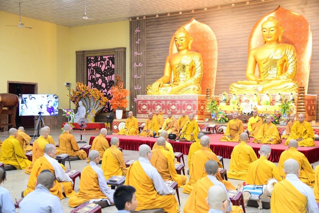 GIEO DUYÊN XUẤT GIA – CÙNG TĂNG ĐOÀN AN CƯ THỰC TẬP SÁM HỐI