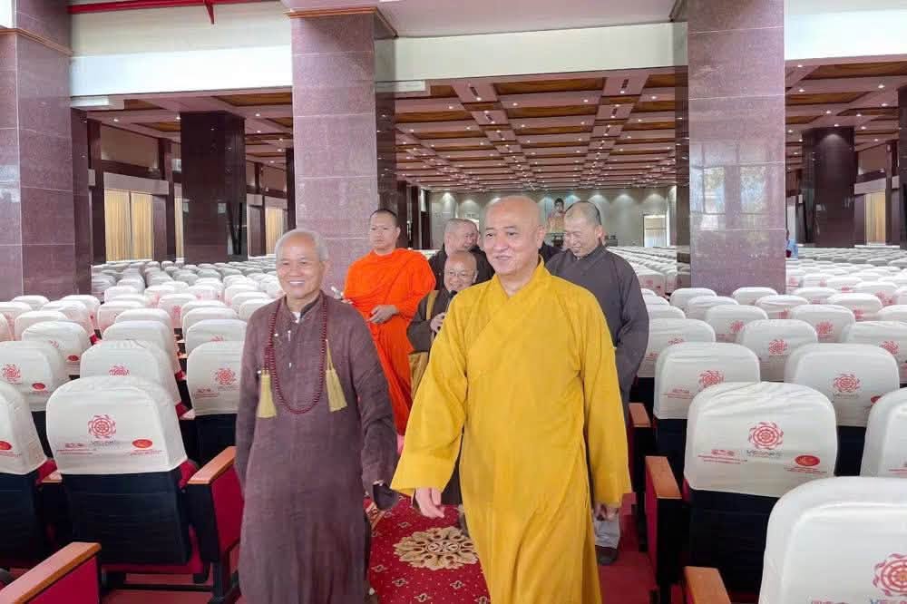 Khảo sát, triển khai công tác chuẩn bị Đại hội Đại biểu Phật giáo toàn quốc lần thứ X tại HVPGVN TPHCM