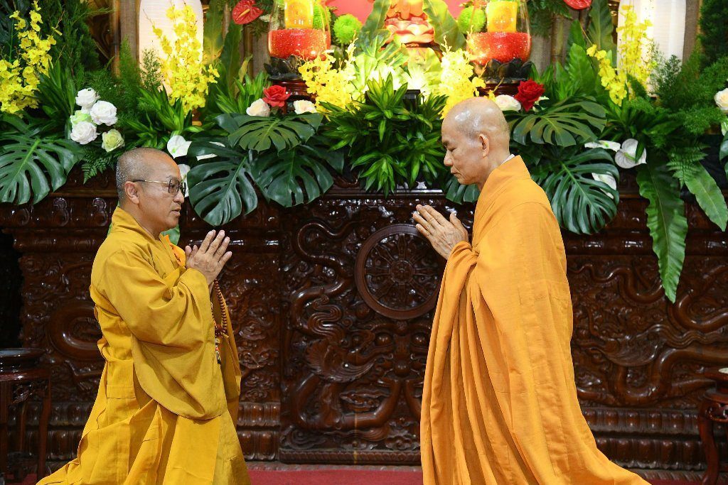 TP.HCM: TRANG NGHIÊM LỄ TỰ TỨ VÀ TẠ PHÁP MÃN HẠ TẠI CHÙA GIÁC NGỘ