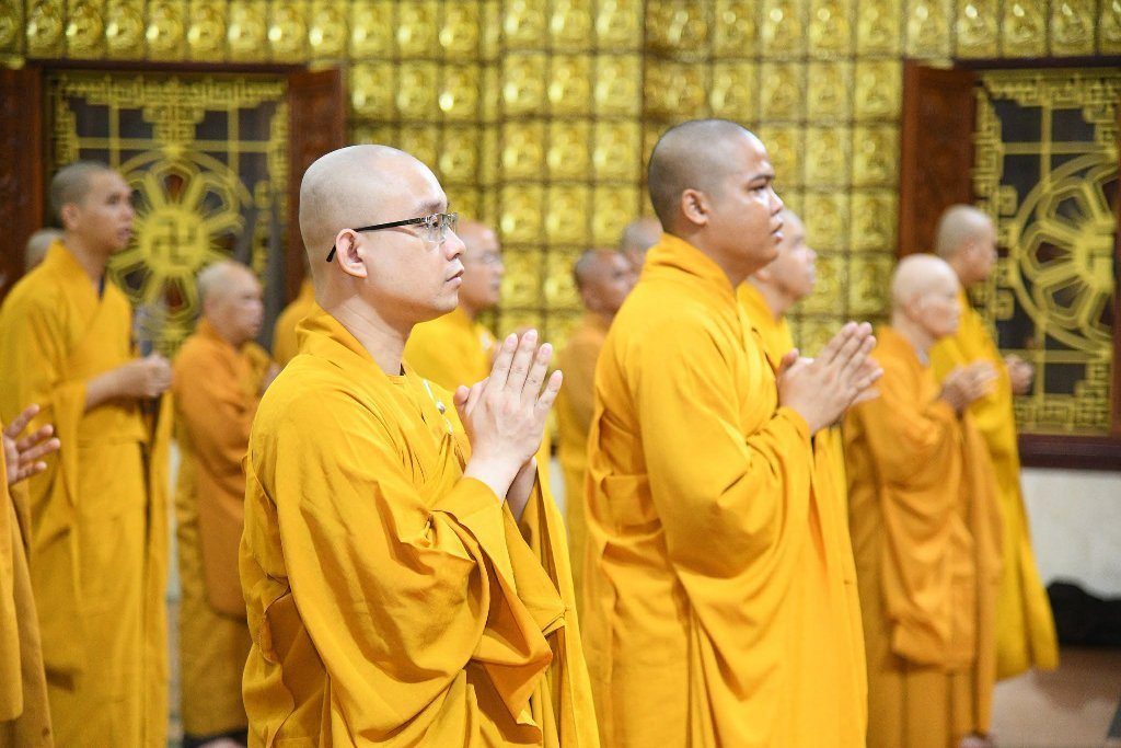 TP.HCM: TRANG NGHIÊM LỄ TỰ TỨ VÀ TẠ PHÁP MÃN HẠ TẠI CHÙA GIÁC NGỘ