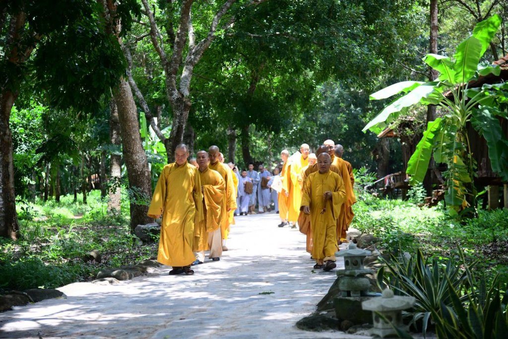 THIỀN HÀNH SAU GIỜ CƠM CHÁNH NIỆM – HÀNH TRÌNH PHƯƠNG TRỜI THONG DONG BẮT ĐẦU