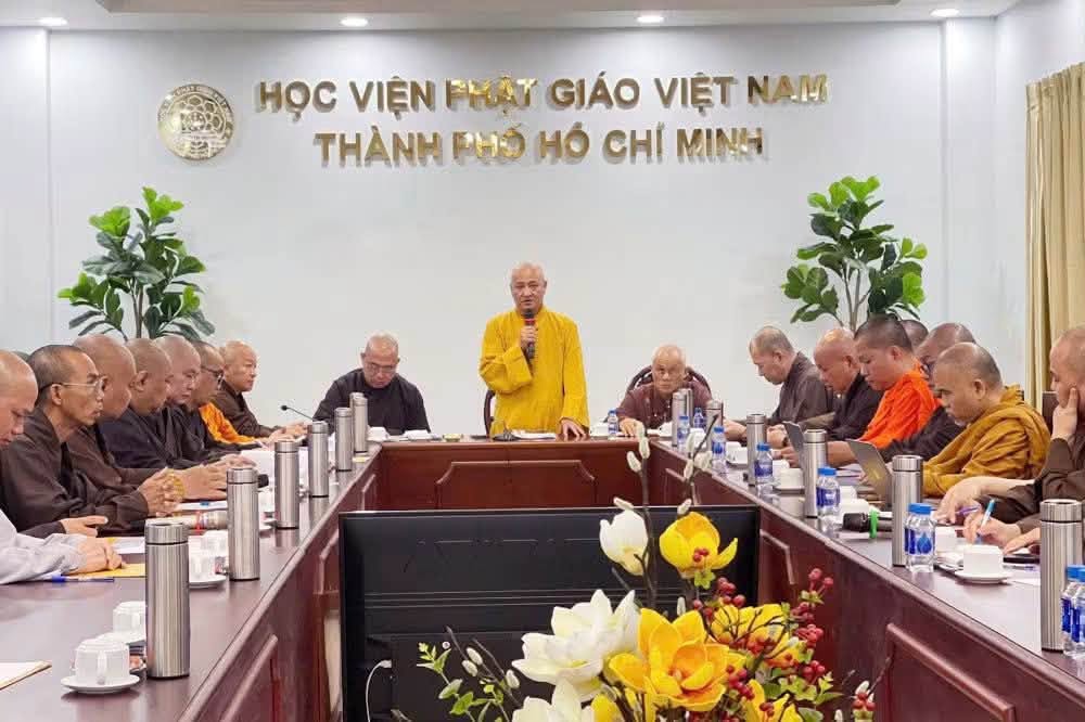 Khảo sát, triển khai công tác chuẩn bị Đại hội Đại biểu Phật giáo toàn quốc lần thứ X tại HVPGVN TPHCM