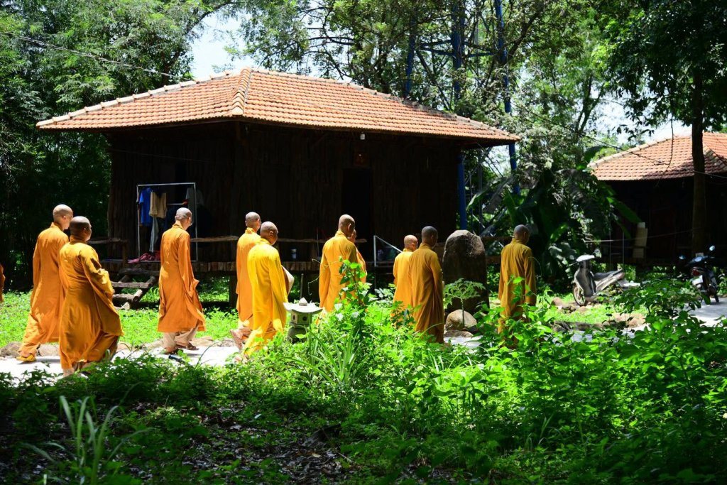 THIỀN HÀNH SAU GIỜ CƠM CHÁNH NIỆM – HÀNH TRÌNH PHƯƠNG TRỜI THONG DONG BẮT ĐẦU