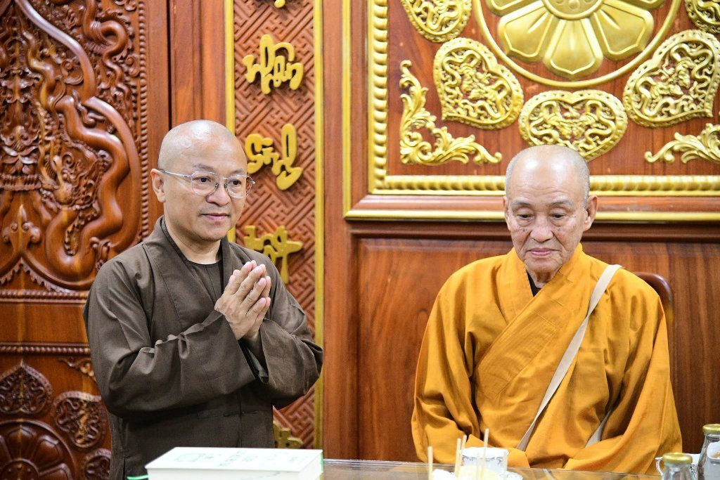 HÒA THƯỢNG THÍCH THIỆN HỶ QUANG LÂM THĂM CHÙA GIÁC NGỘ