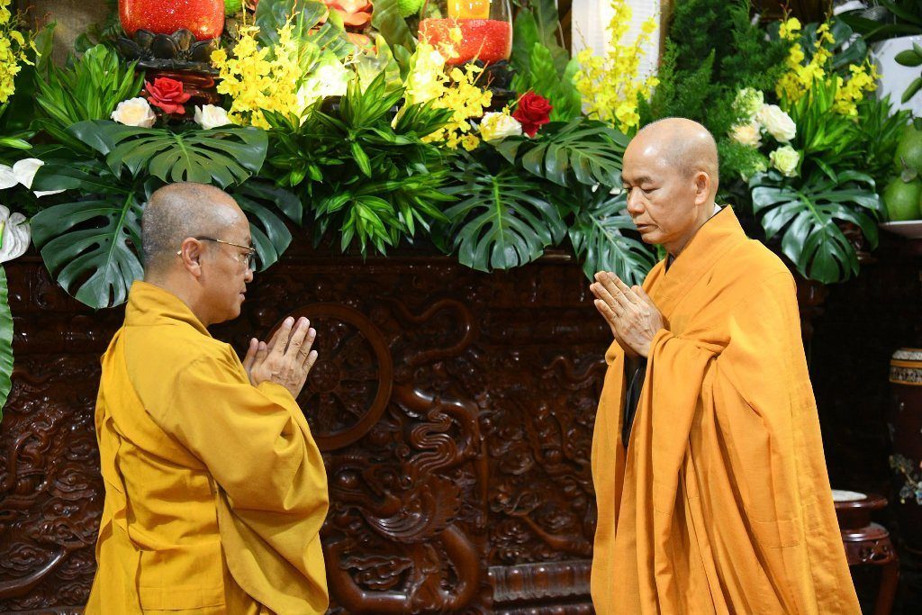 TP.HCM: TRANG NGHIÊM LỄ TỰ TỨ VÀ TẠ PHÁP MÃN HẠ TẠI CHÙA GIÁC NGỘ