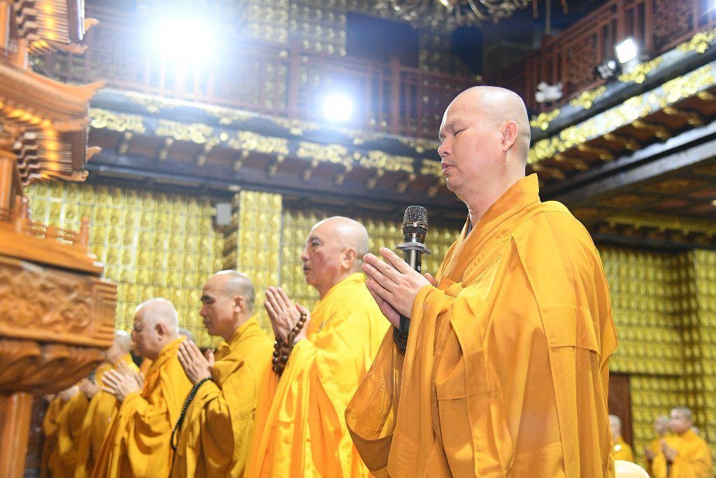 TP.HCM: TRANG NGHIÊM LỄ TỰ TỨ VÀ TẠ PHÁP MÃN HẠ TẠI CHÙA GIÁC NGỘ
