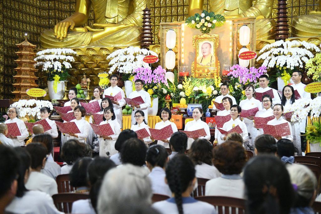 CHÙA GIÁC NGỘ: TRANG NGHIÊM LỄ TƯỞNG NIỆM 34 NĂM NGÀY CỐ HÒA THƯỢNG THÍCH THIỆN HUỆ VIÊN TỊCH
