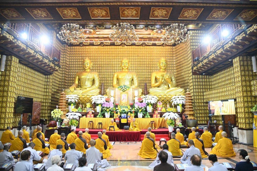 CHÙA GIÁC NGỘ: ĐÊM TRI ÂN, TƯỞNG NIỆM ÂN SƯ HÒA THƯỢNG THÍCH THIỆN HUỆ