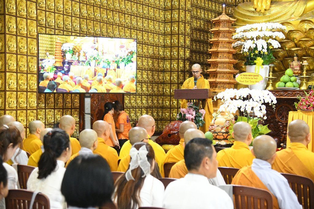 CHÙA GIÁC NGỘ: TRANG NGHIÊM LỄ TƯỞNG NIỆM 34 NĂM NGÀY CỐ HÒA THƯỢNG THÍCH THIỆN HUỆ VIÊN TỊCH