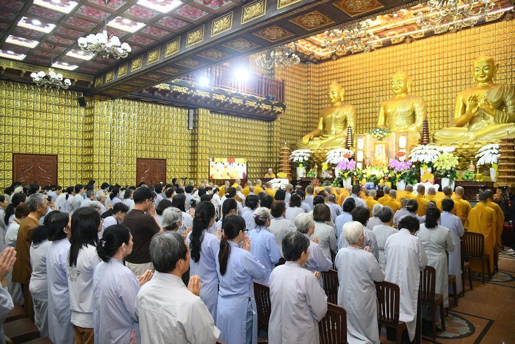 CHÙA GIÁC NGỘ: TRANG NGHIÊM LỄ TƯỞNG NIỆM 34 NĂM NGÀY CỐ HÒA THƯỢNG THÍCH THIỆN HUỆ VIÊN TỊCH